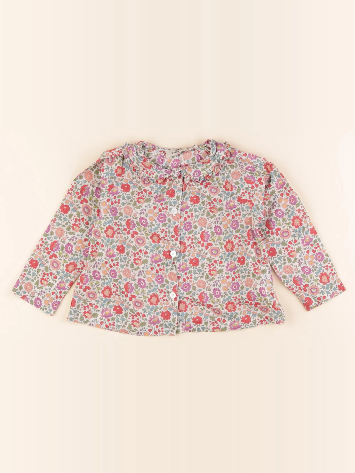 Cyrillus - chemise multicolore - 18 mois
