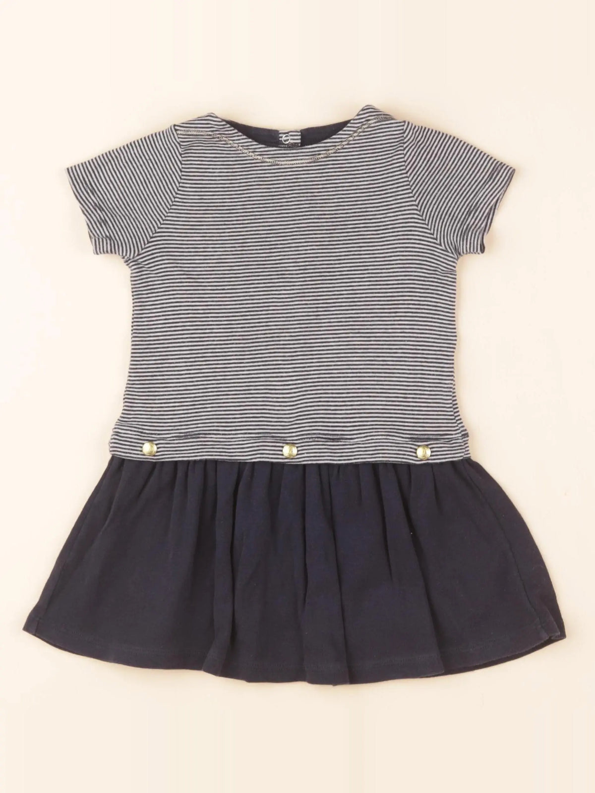 Robe bleu, blanc