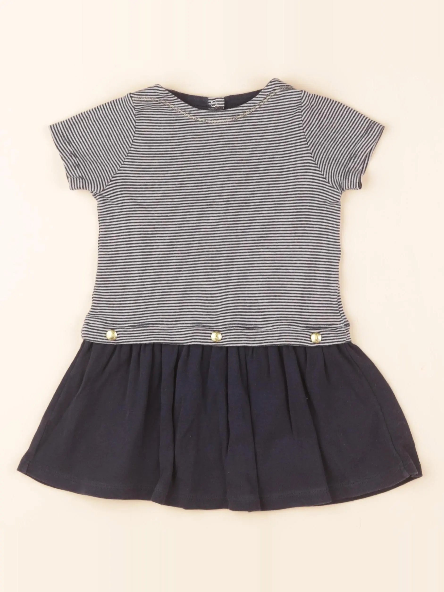 Robe bleu, blanc