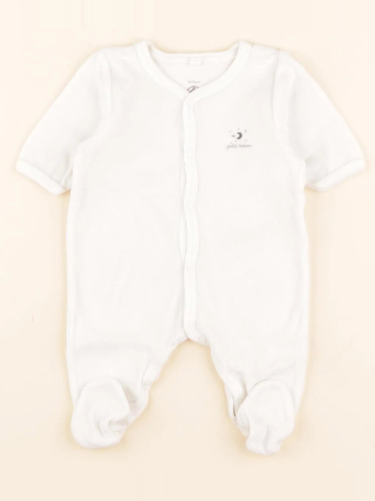 Pyjama velours blanc