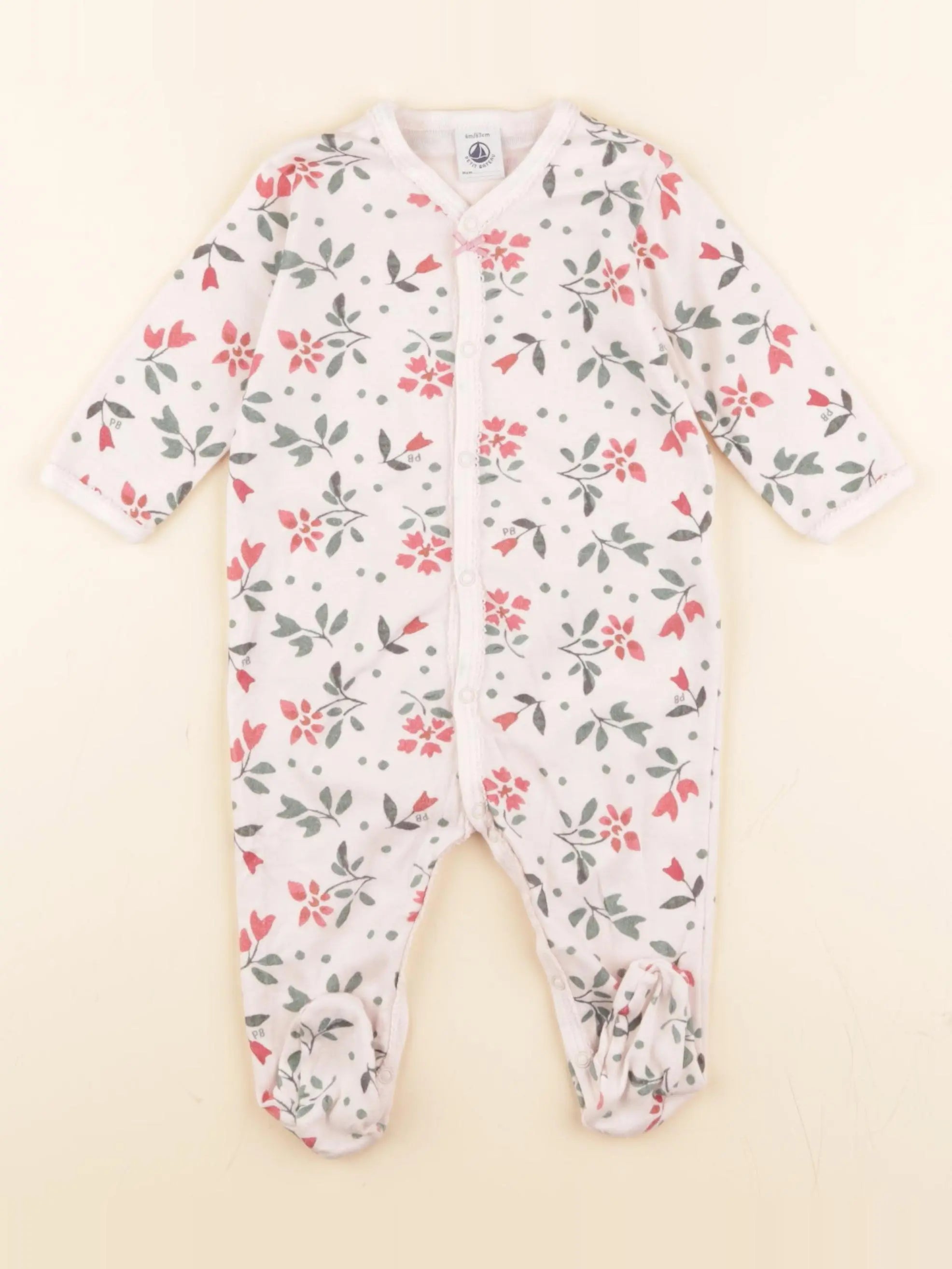 Pyjama coton rose
