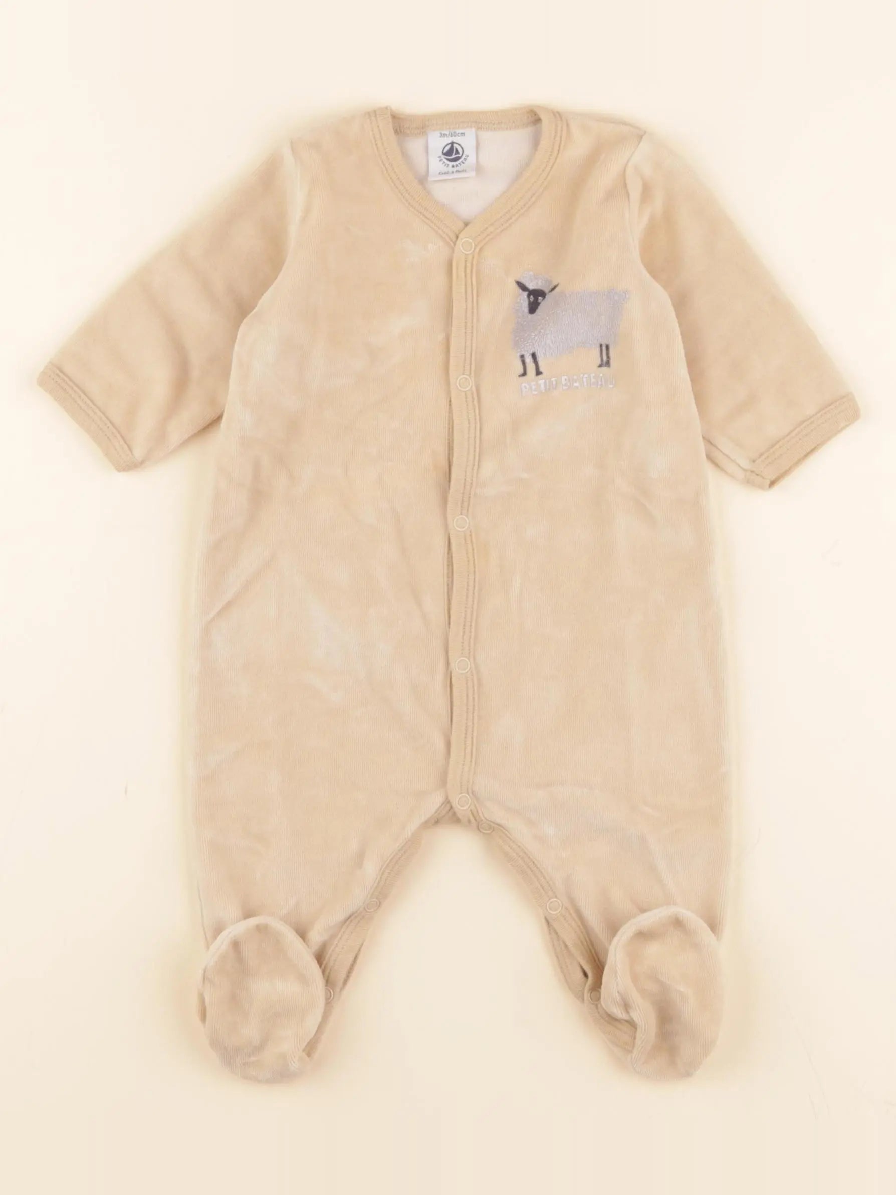 Pyjama velours marron