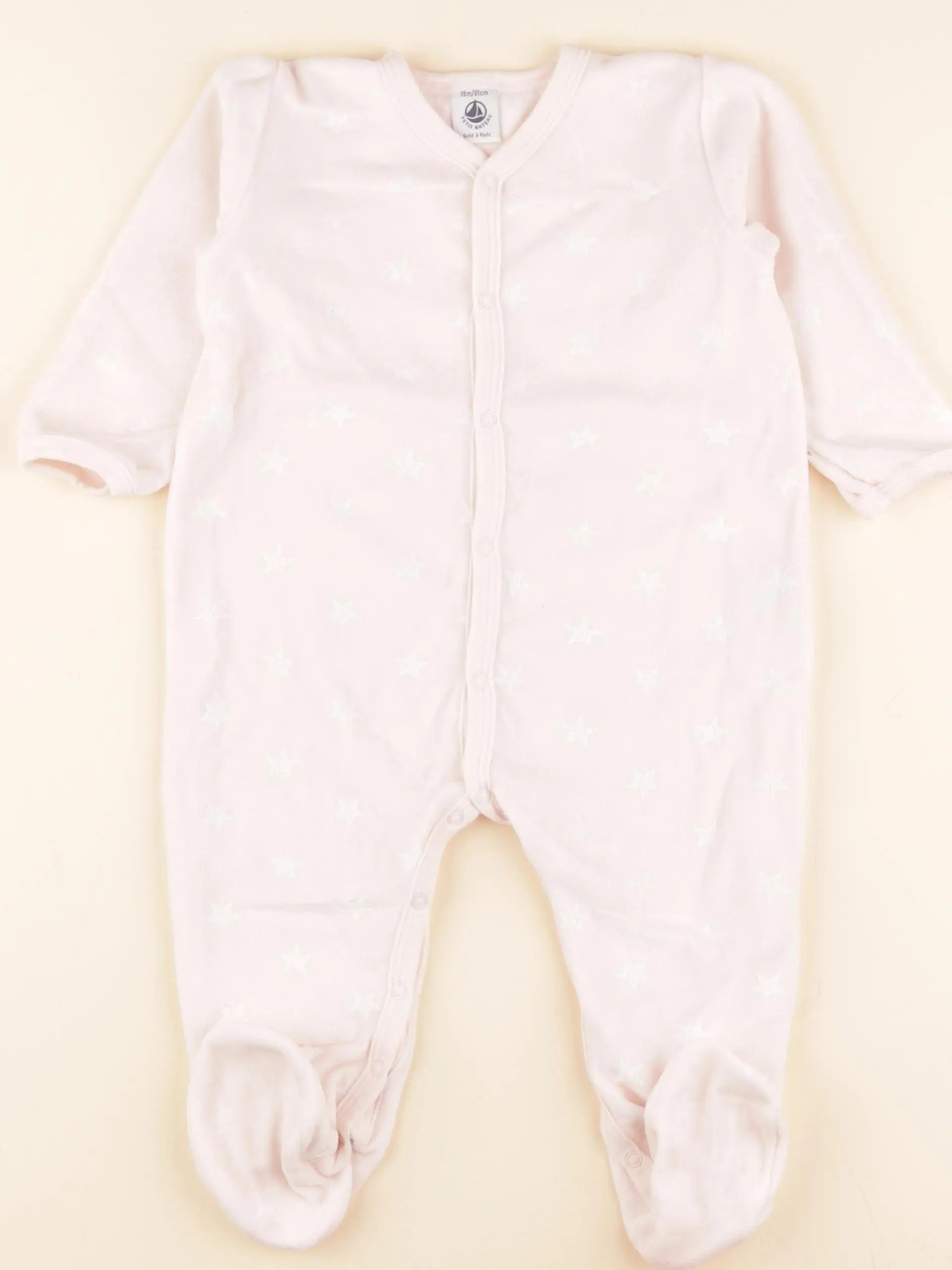 Pyjama velours rose