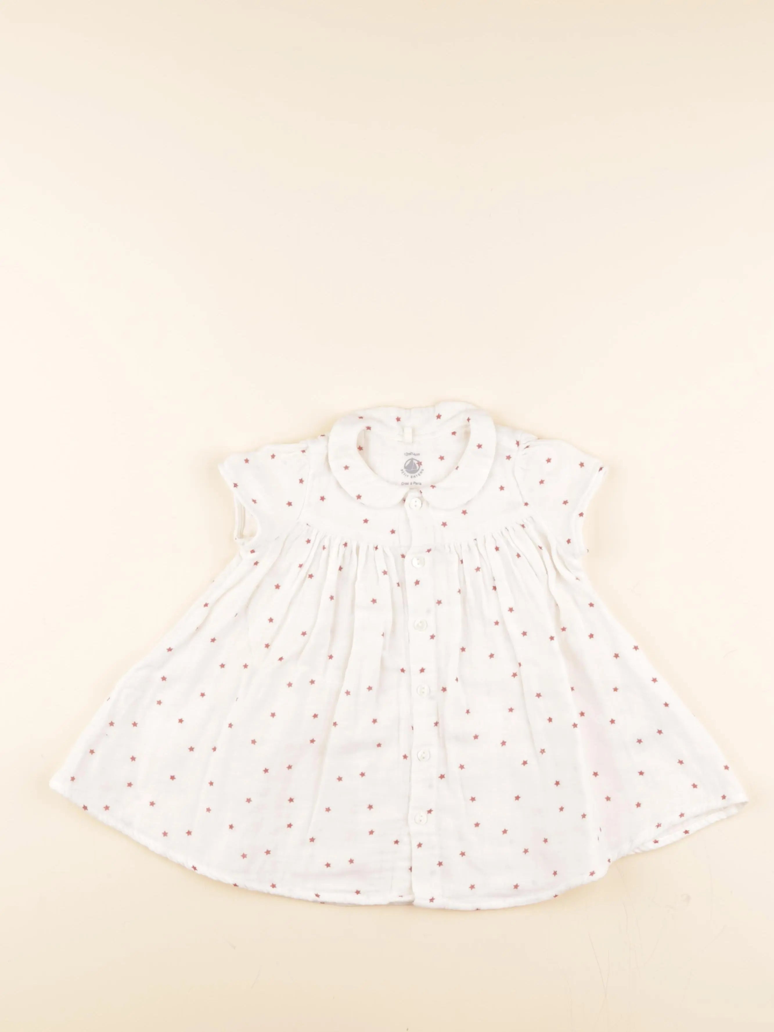 Robe blanc, rouge
