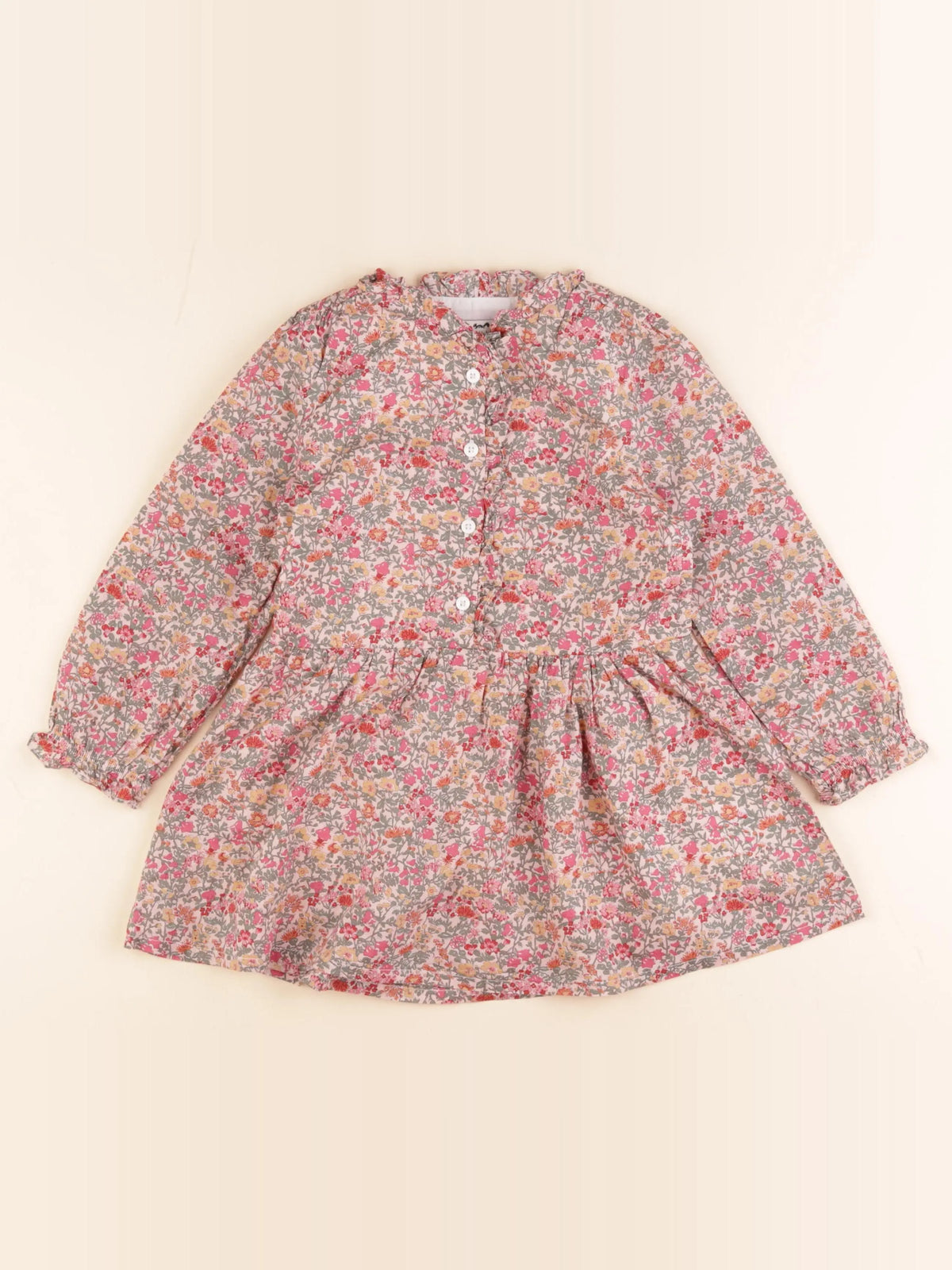 Cyrillus - robe rose - 4 ans