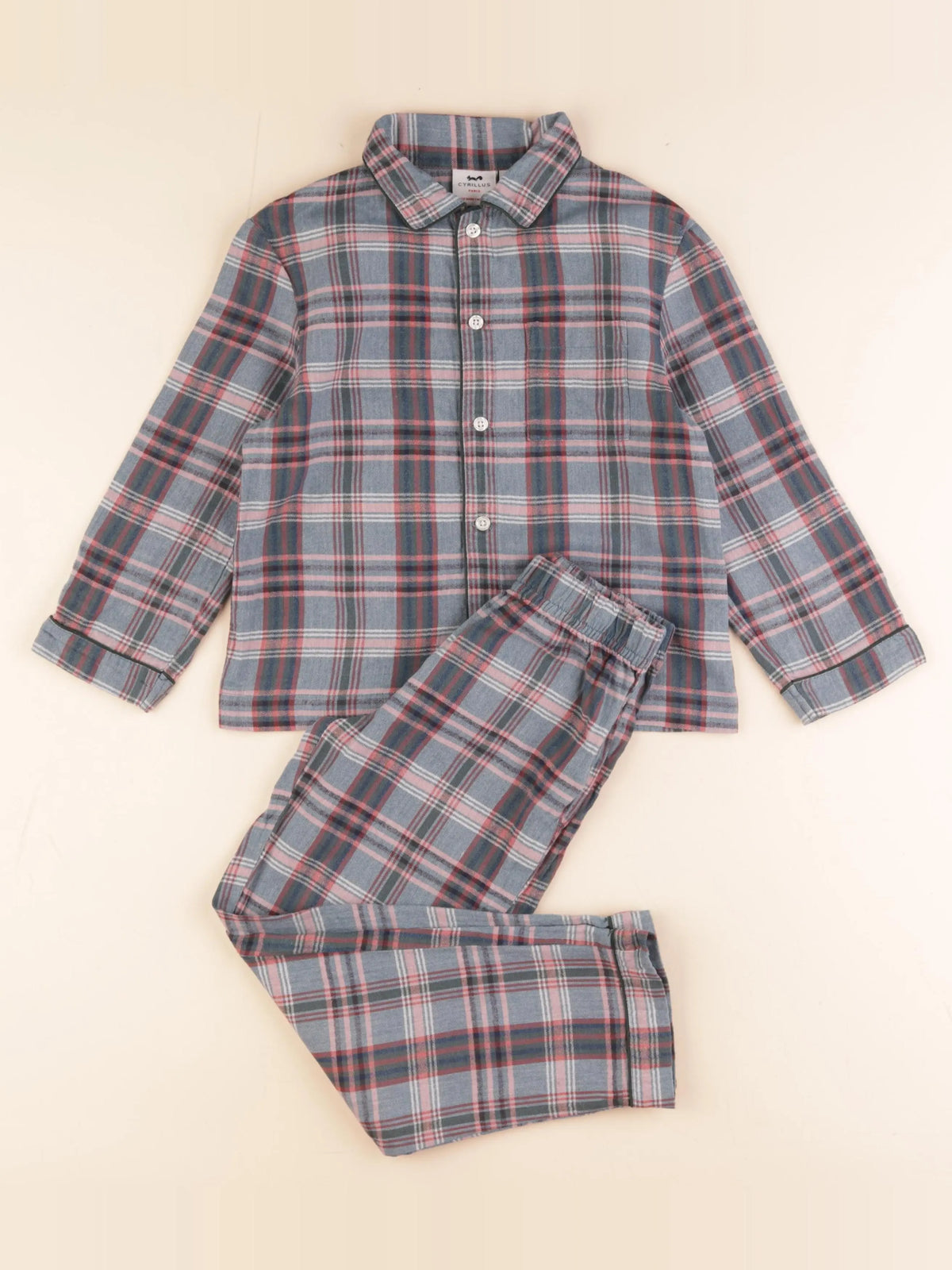 Cyrillus - pyjama coton multicolore - 6 ans