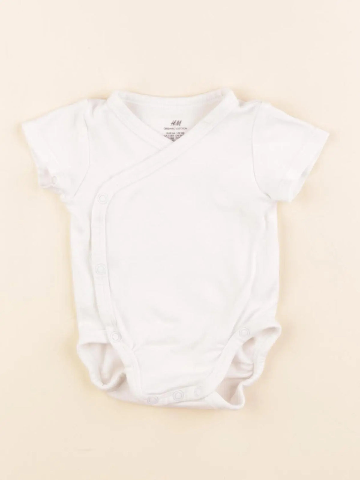 H&M - body blanc - 1/2 mois
