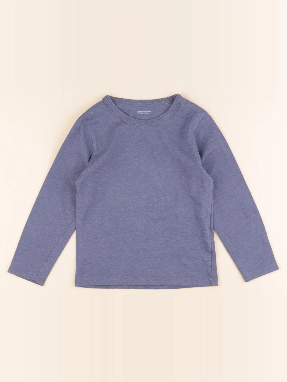 Vertbaudet - tee-shirt bleu - 6 ans
