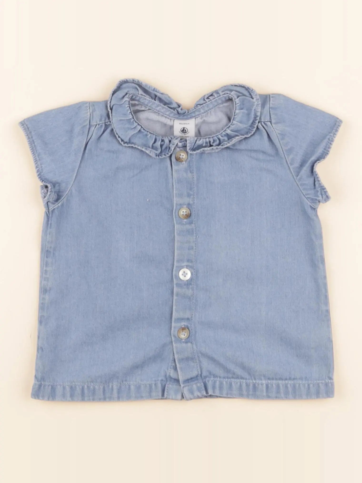 Blouse bleu
