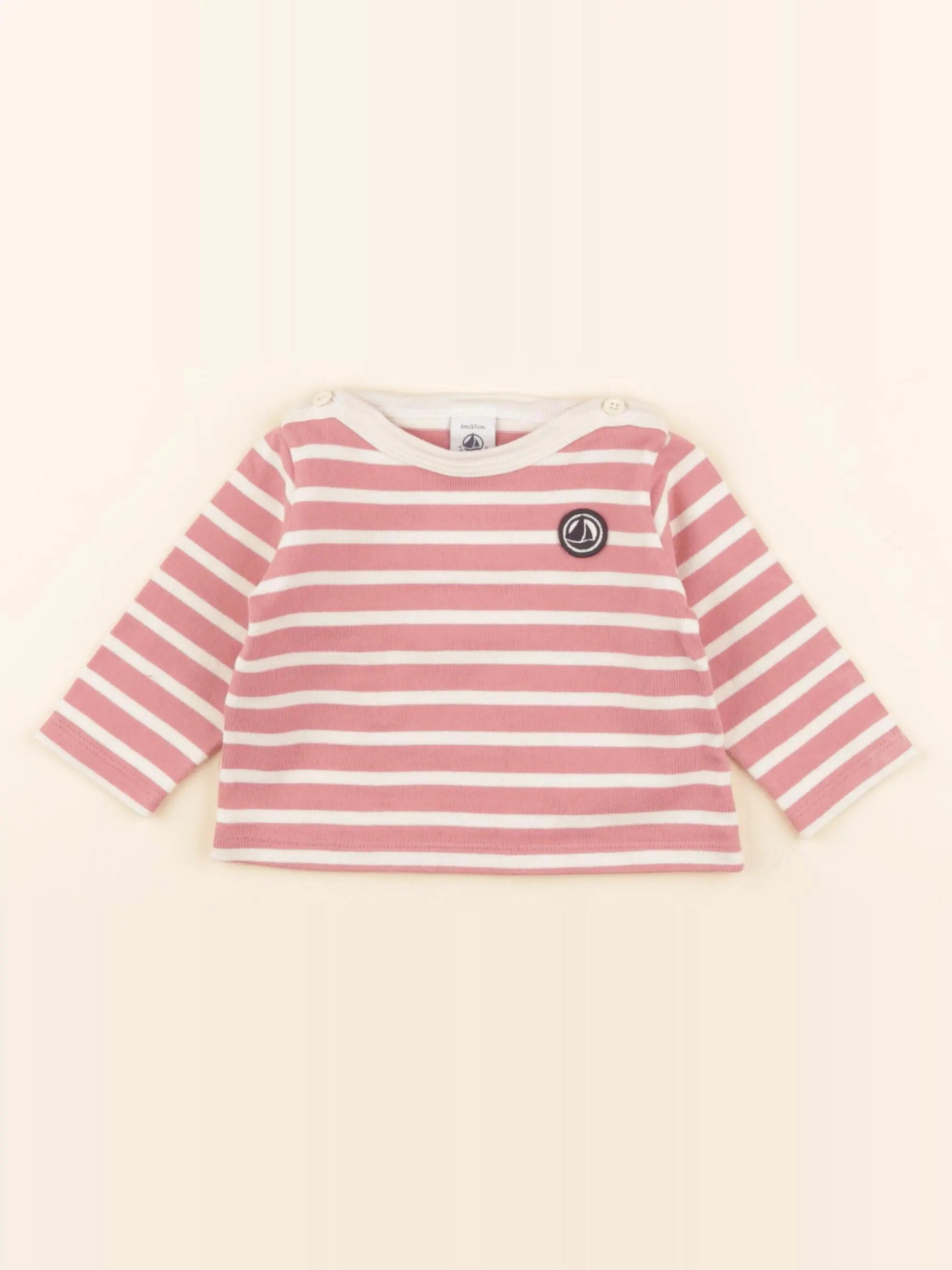 Tee-shirt rose