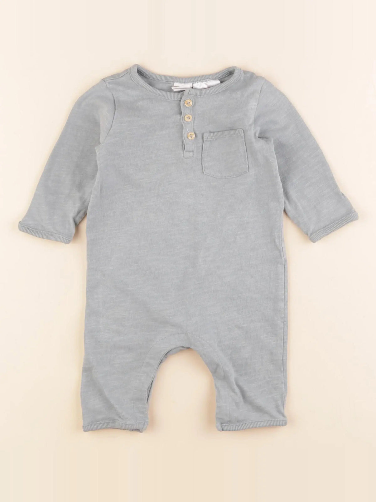 H&M - combinaison gris - 2/4 mois