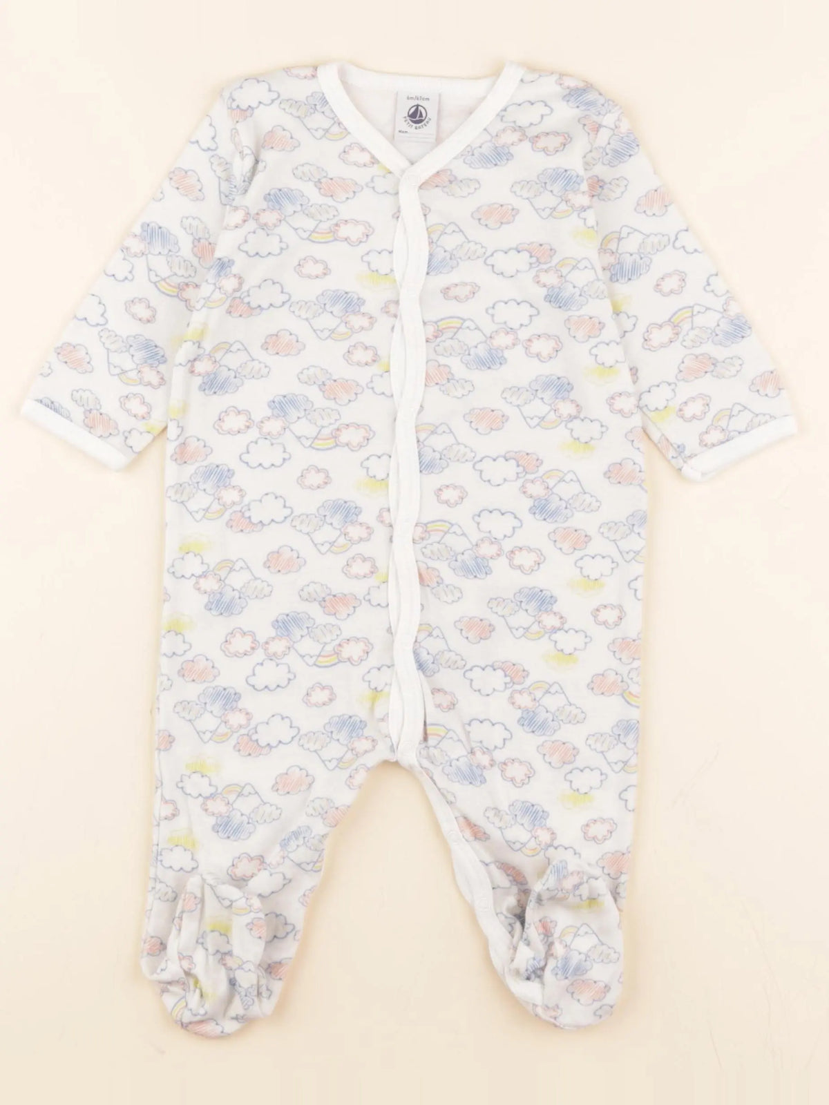 Pyjama coton multicolore