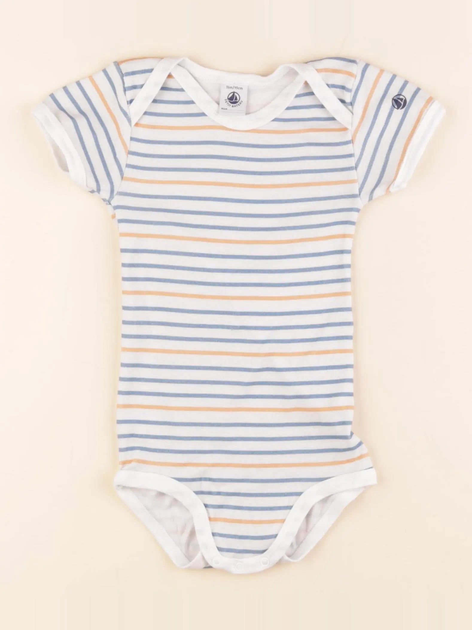Petit Bateau - body multicolore - 36 mois