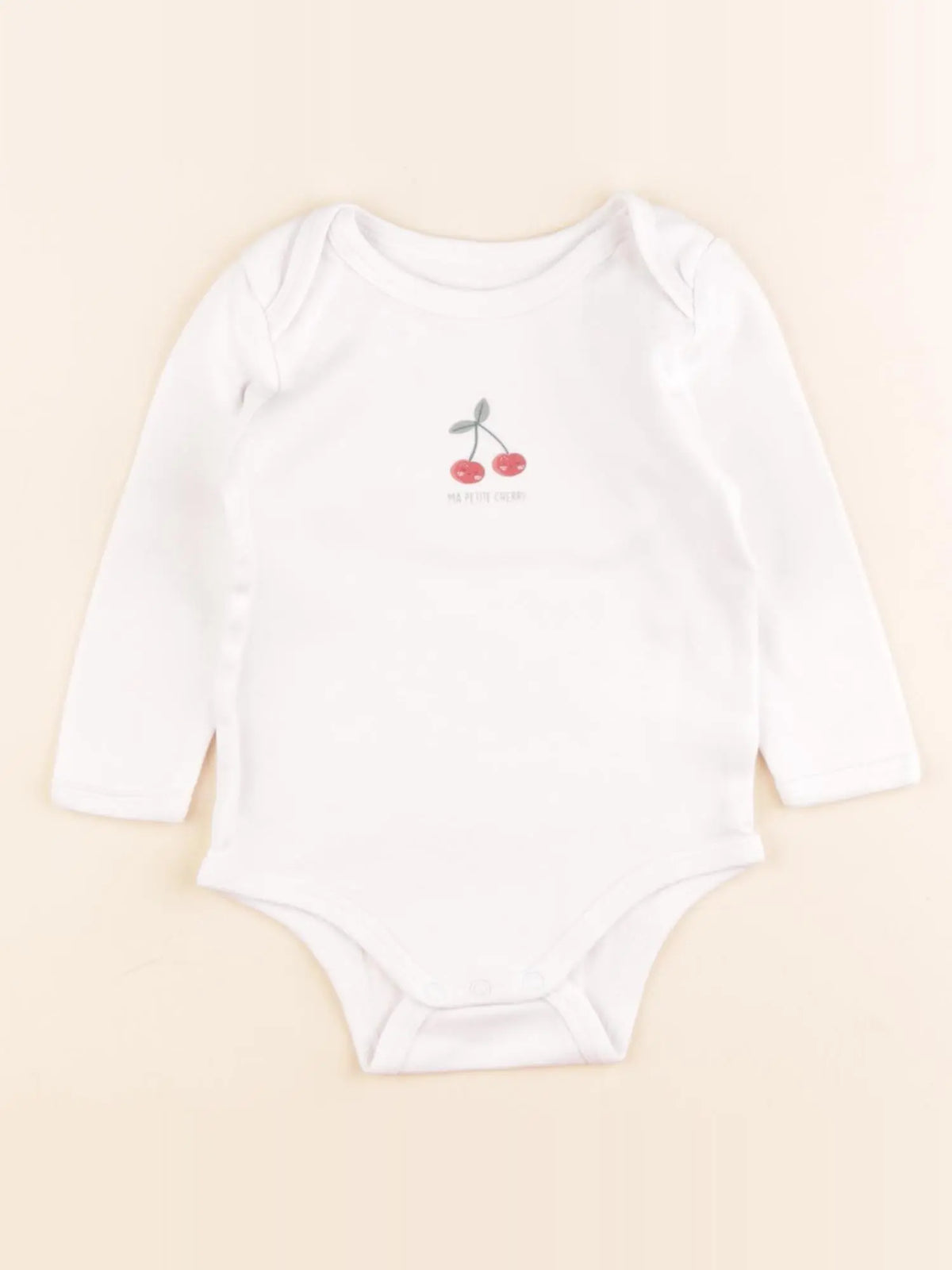 Vertbaudet - body blanc - 12 mois