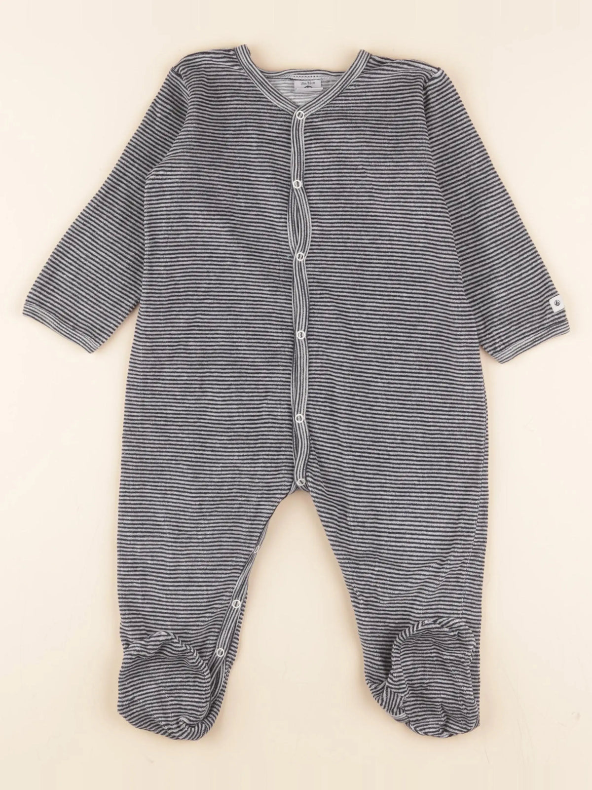 Pyjama velours bleu