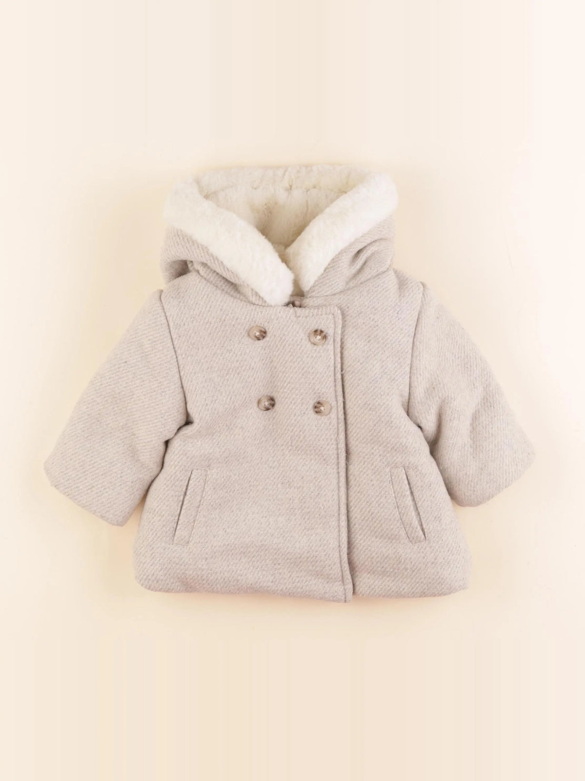 Tape à l'oeil - manteau gris, or - 6 mois