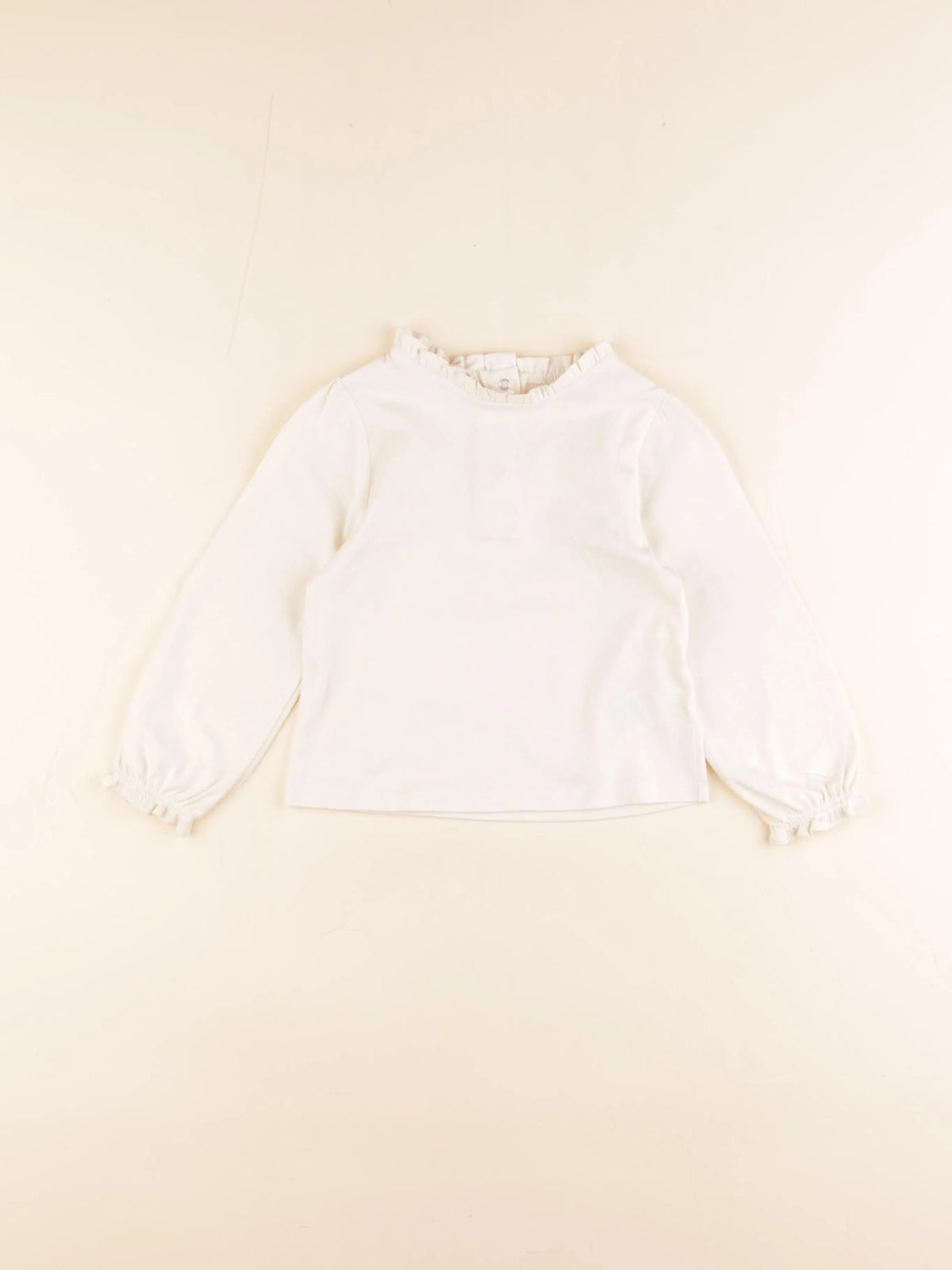 Vertbaudet - tee-shirt beige - 36 mois