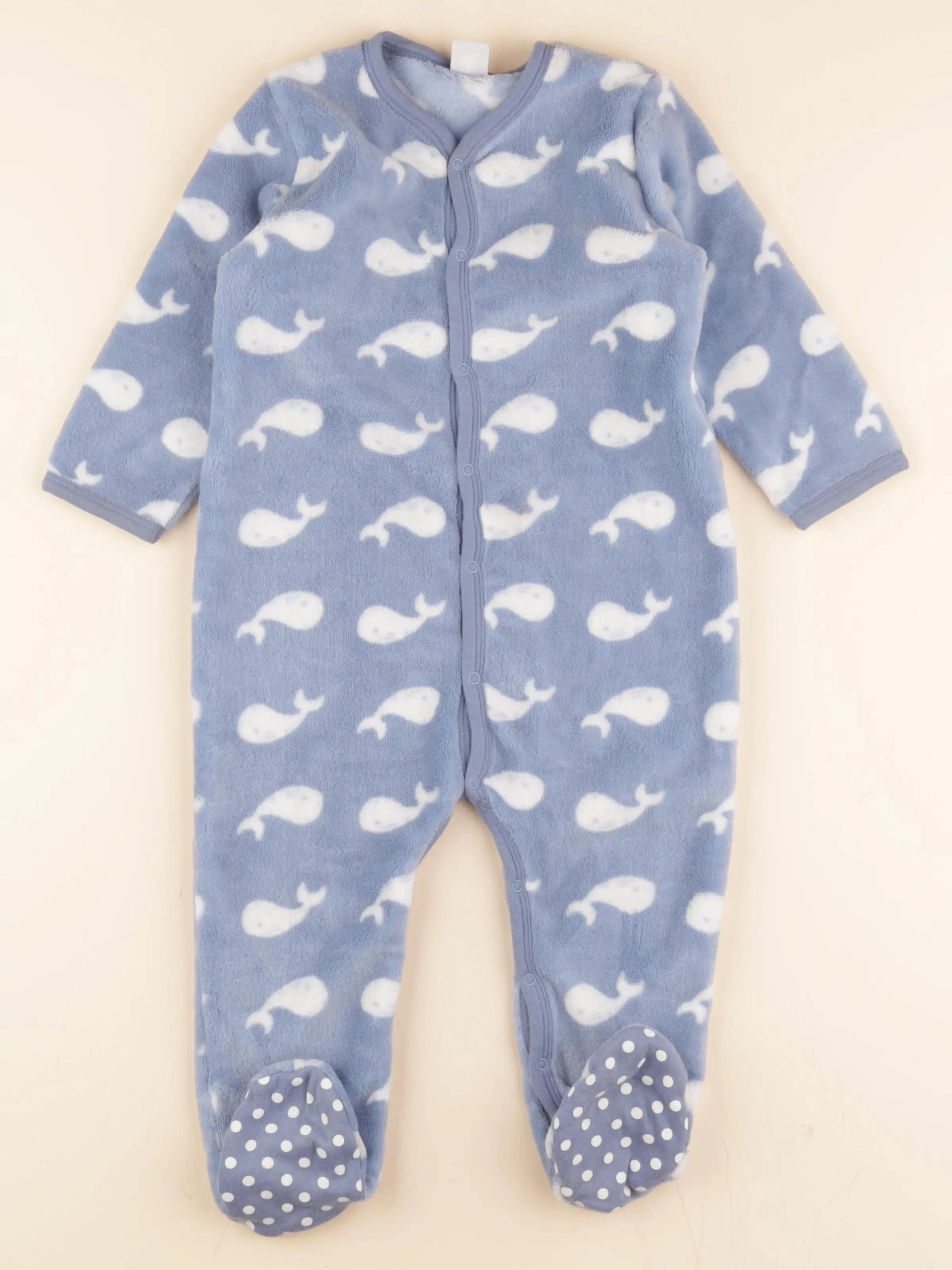 Sur-pyjama bleu