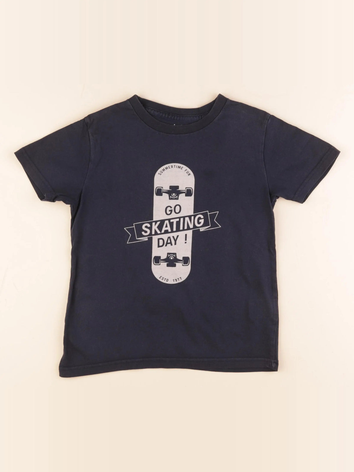 Cyrillus - tee-shirt noir - 8 ans