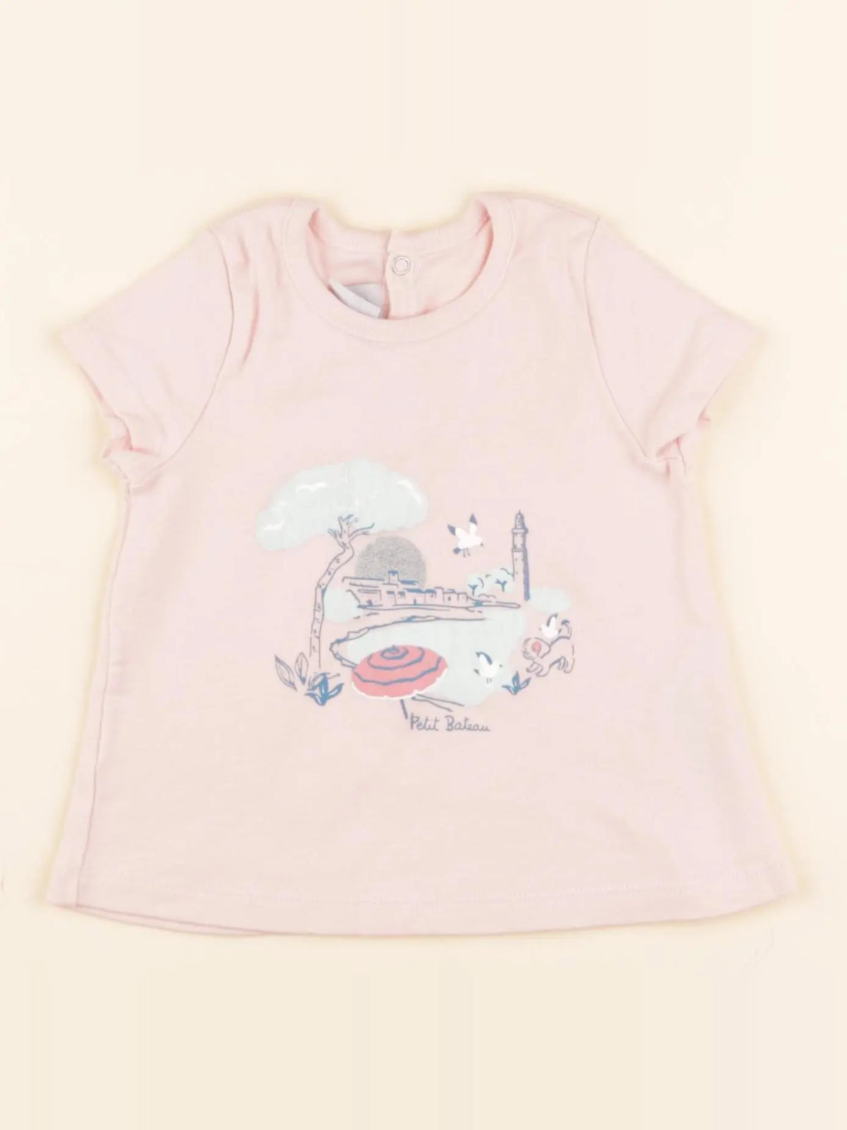 Tee-shirt rose