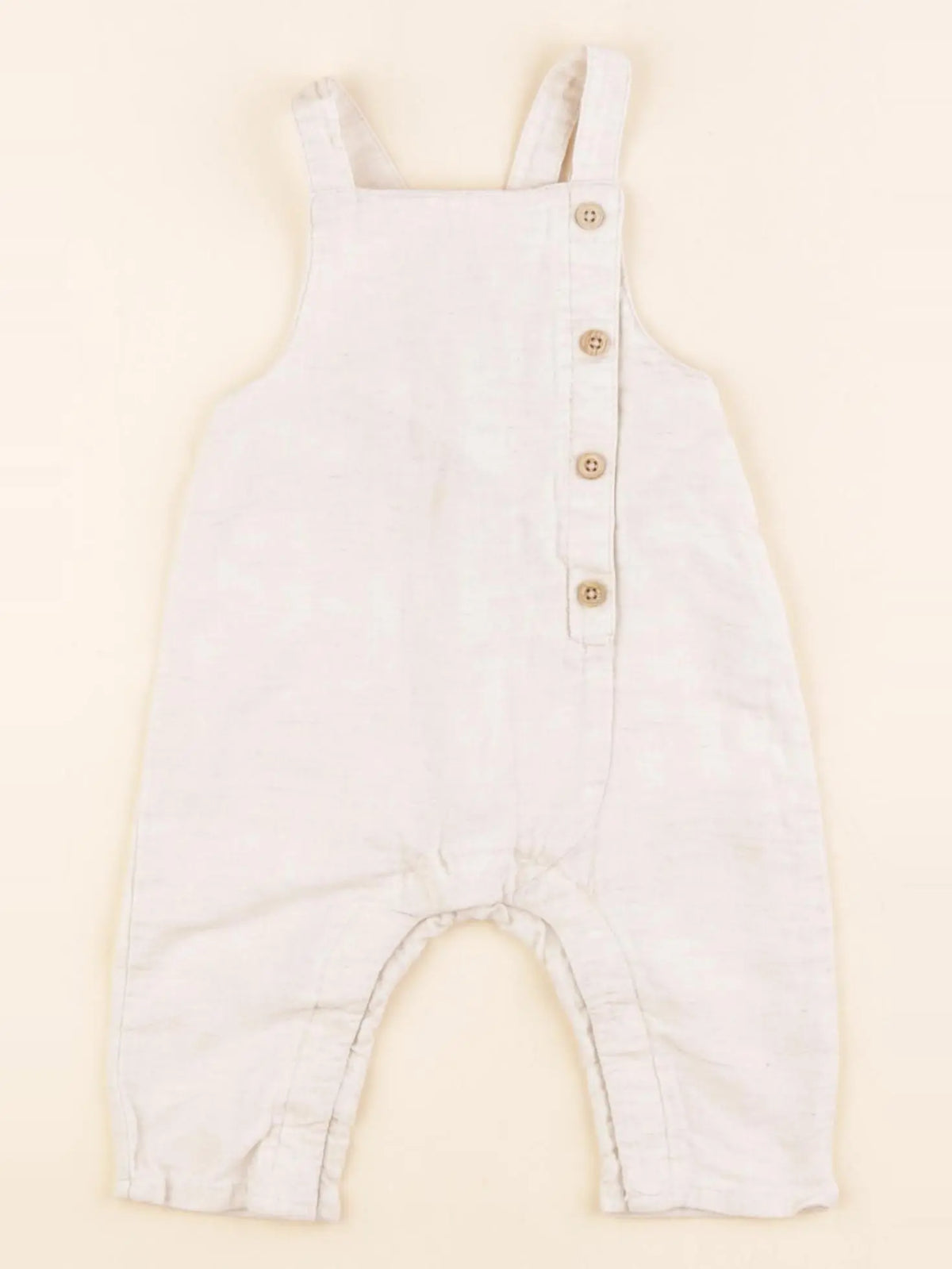 Zara - combinaison beige - 1/3 mois