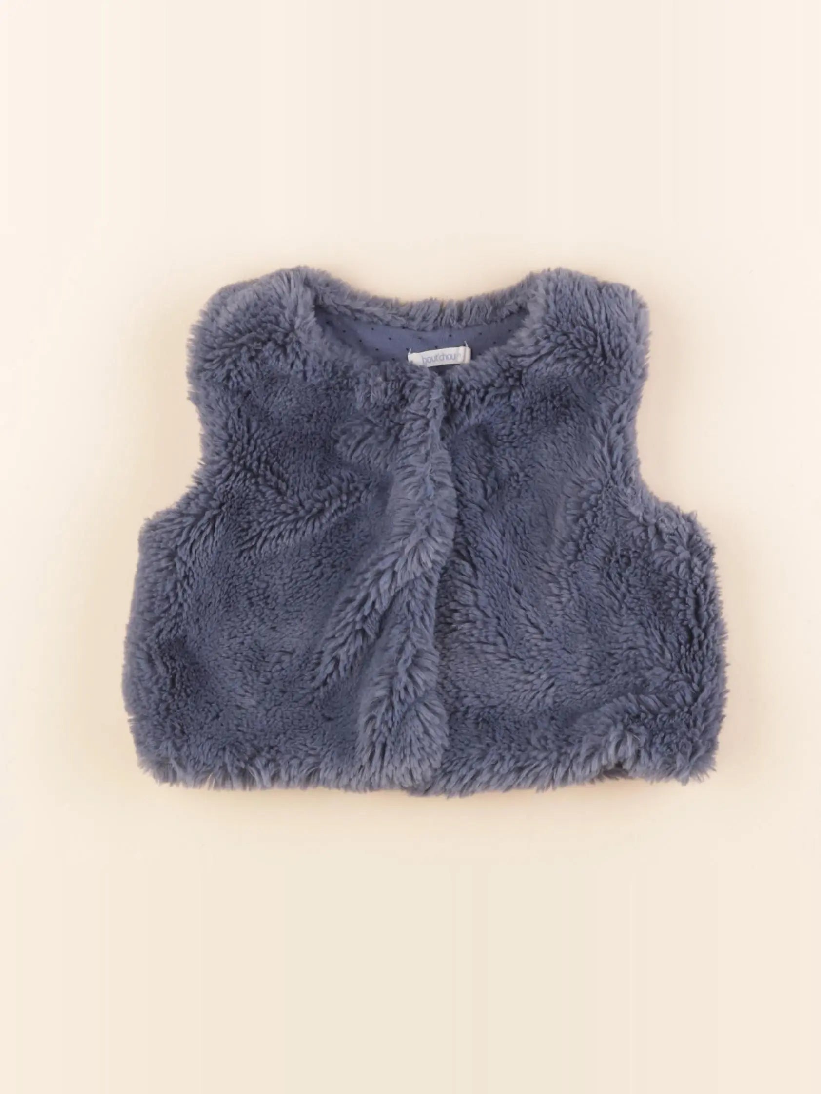 Boutchou - gilet bleu - 18 mois