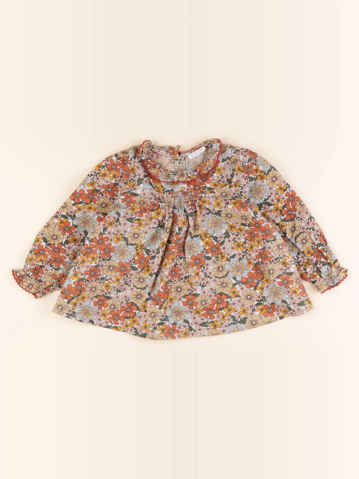Boutchou - blouse multicolore - 24 mois