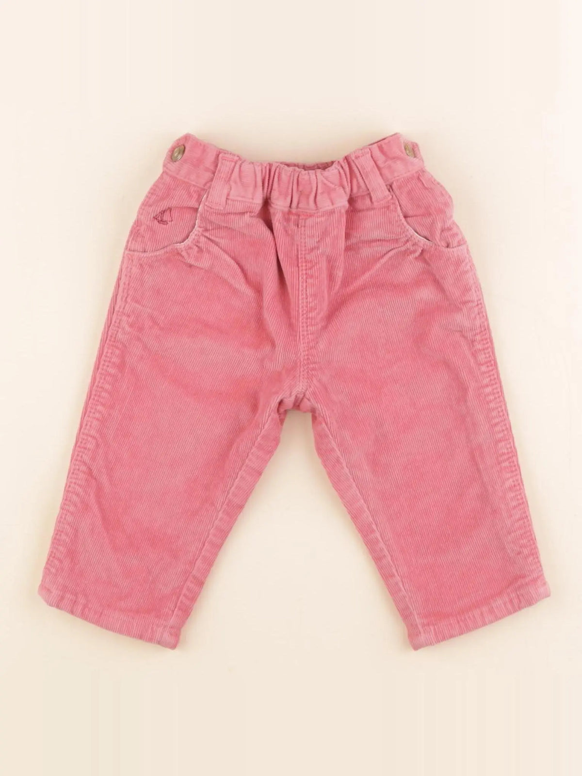 Petit Bateau - pantalon rose - 6 mois