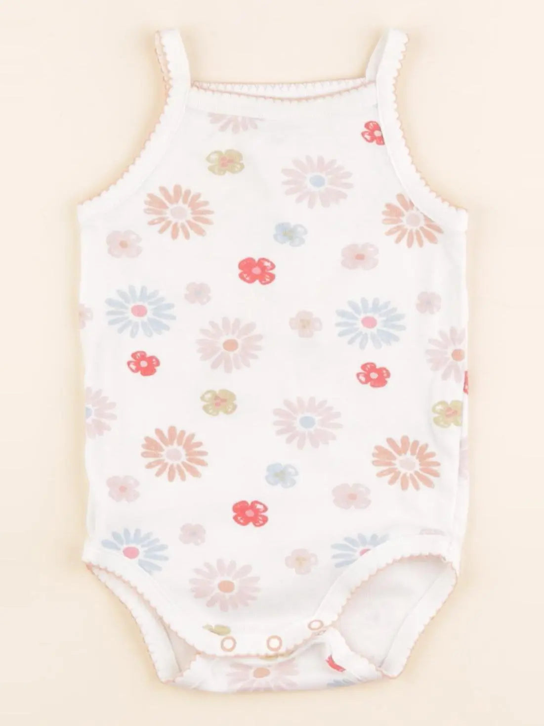 Boutchou - body blanc, rose - 9 mois