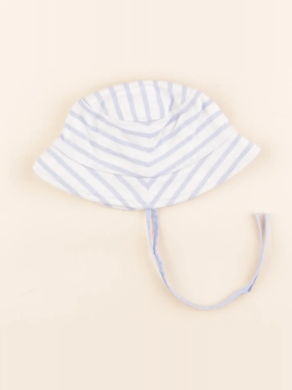 Jacadi - chapeau blanc, bleu - 3 mois