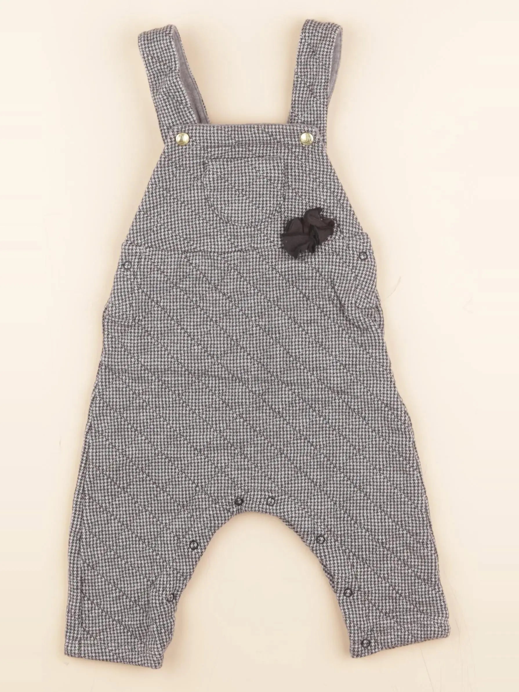 Combinaison gris, noir