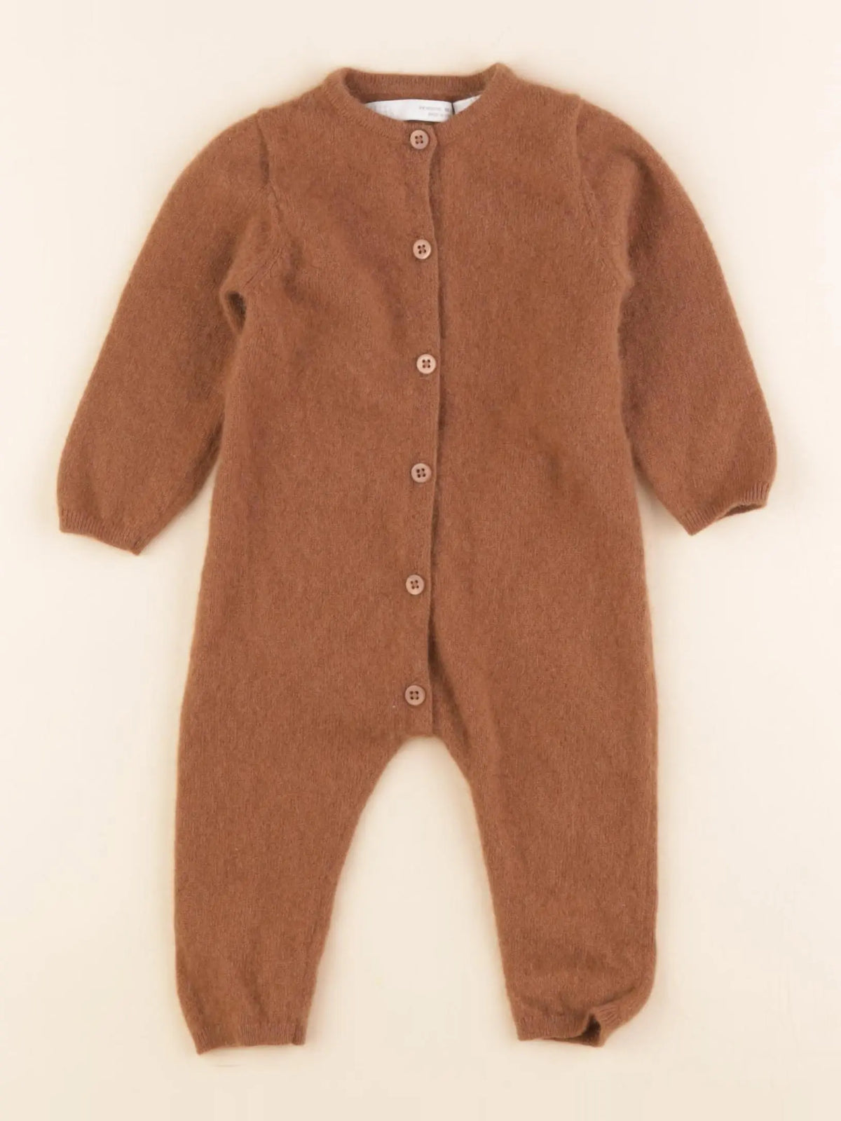 Zara - combinaison marron - 3/6 mois