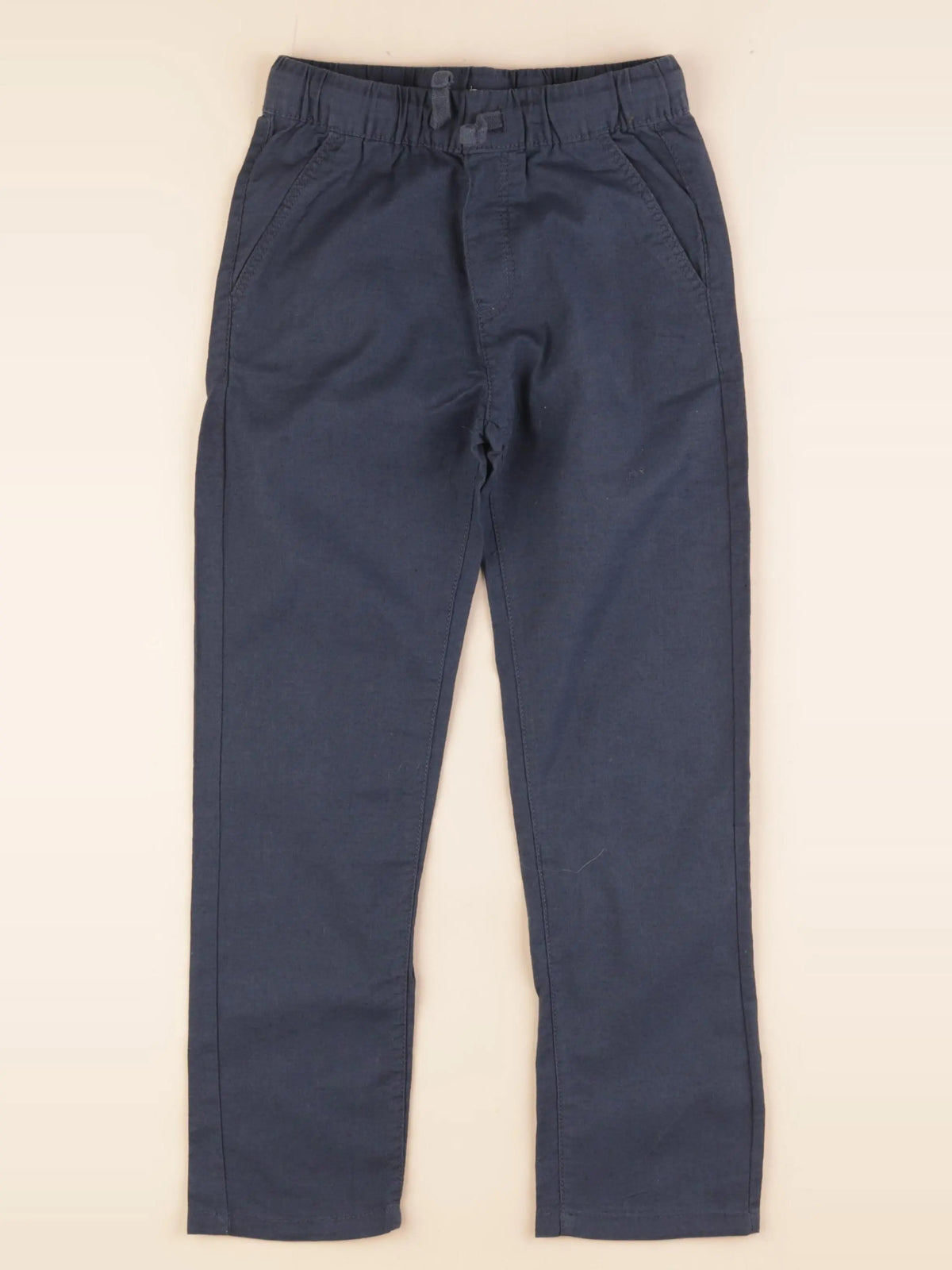 Vertbaudet - pantalon bleu - 7 ans