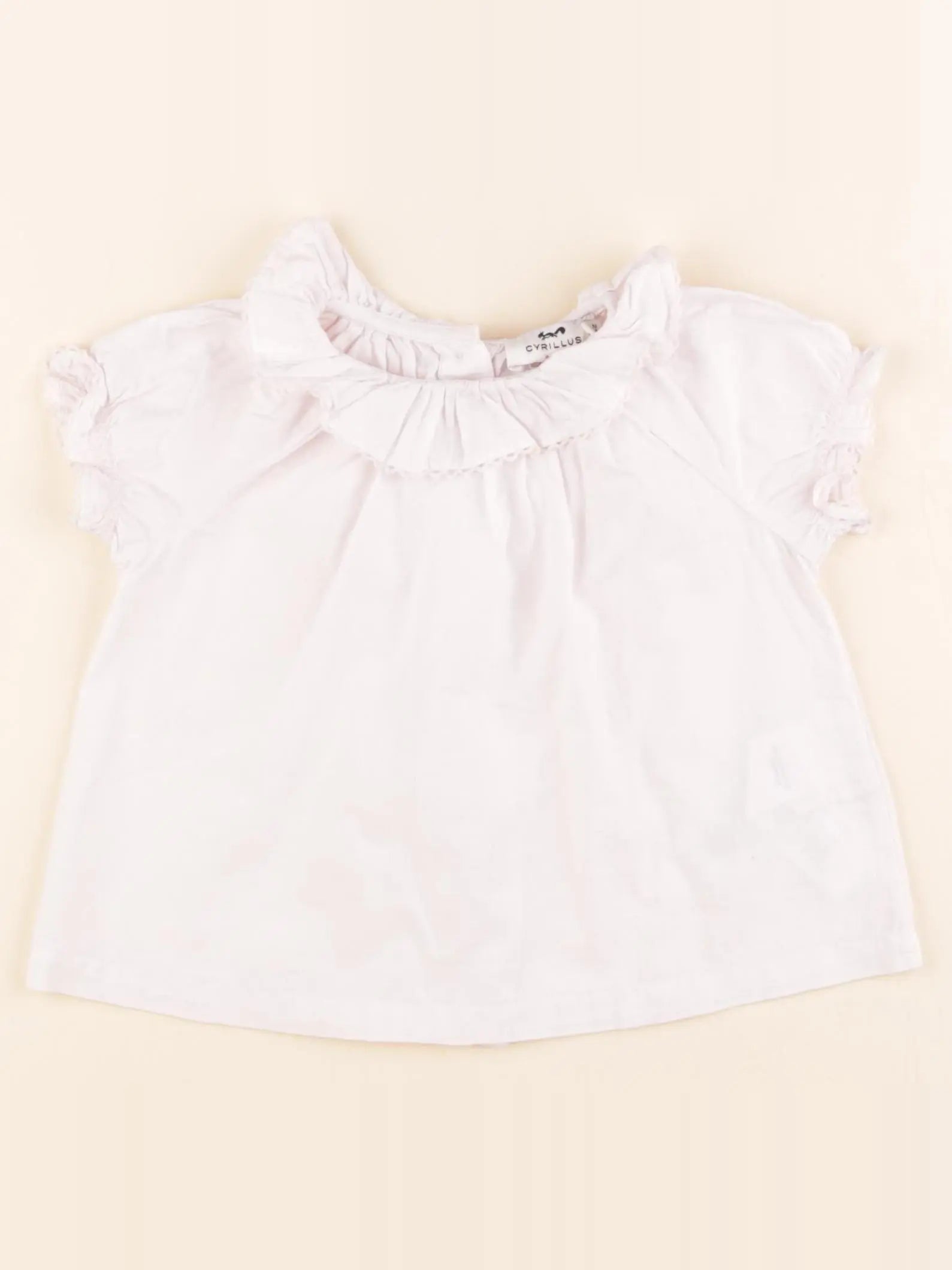 Cyrillus - blouse rose - 24 mois