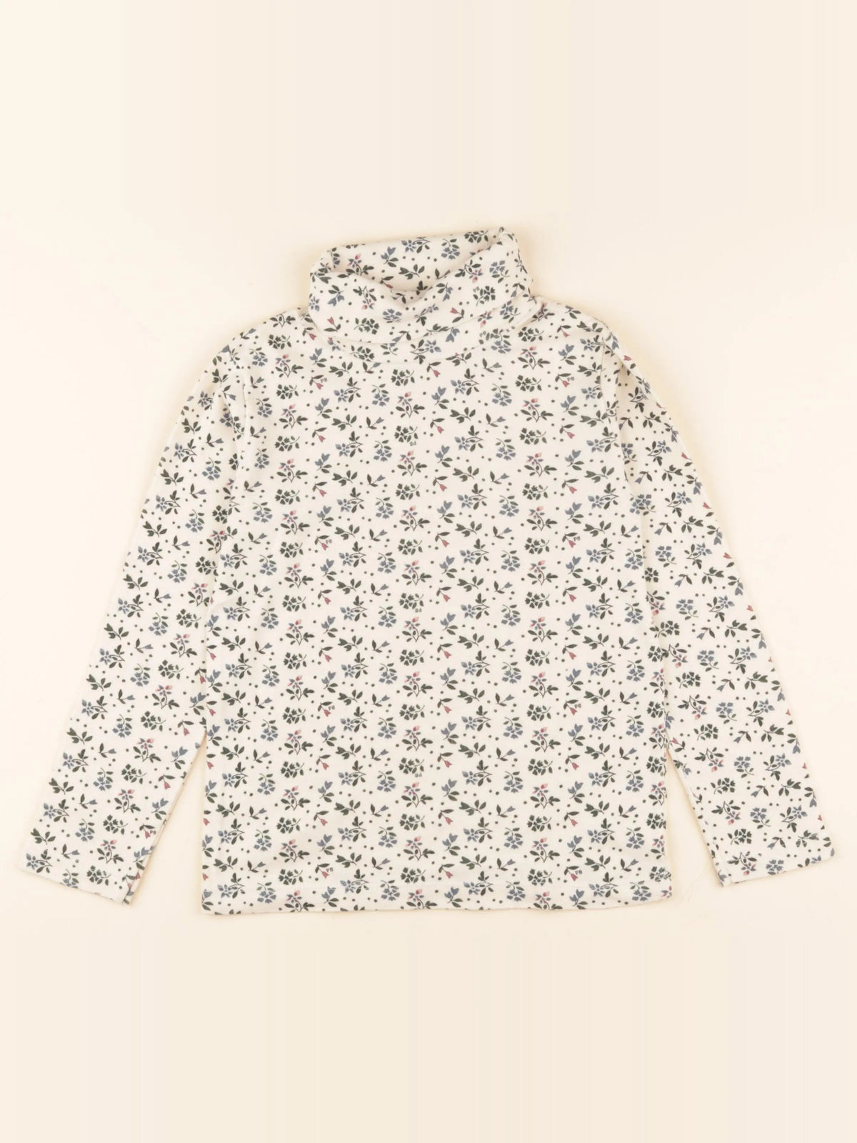 Sous-pull beige, bleu