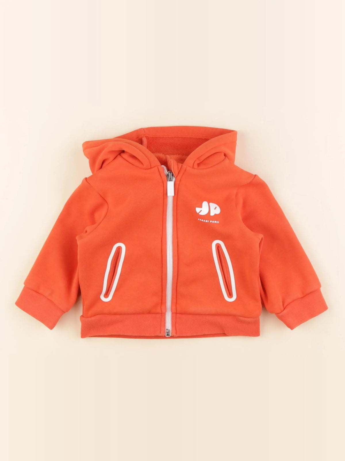 Jacadi - sweat rouge - 12 mois