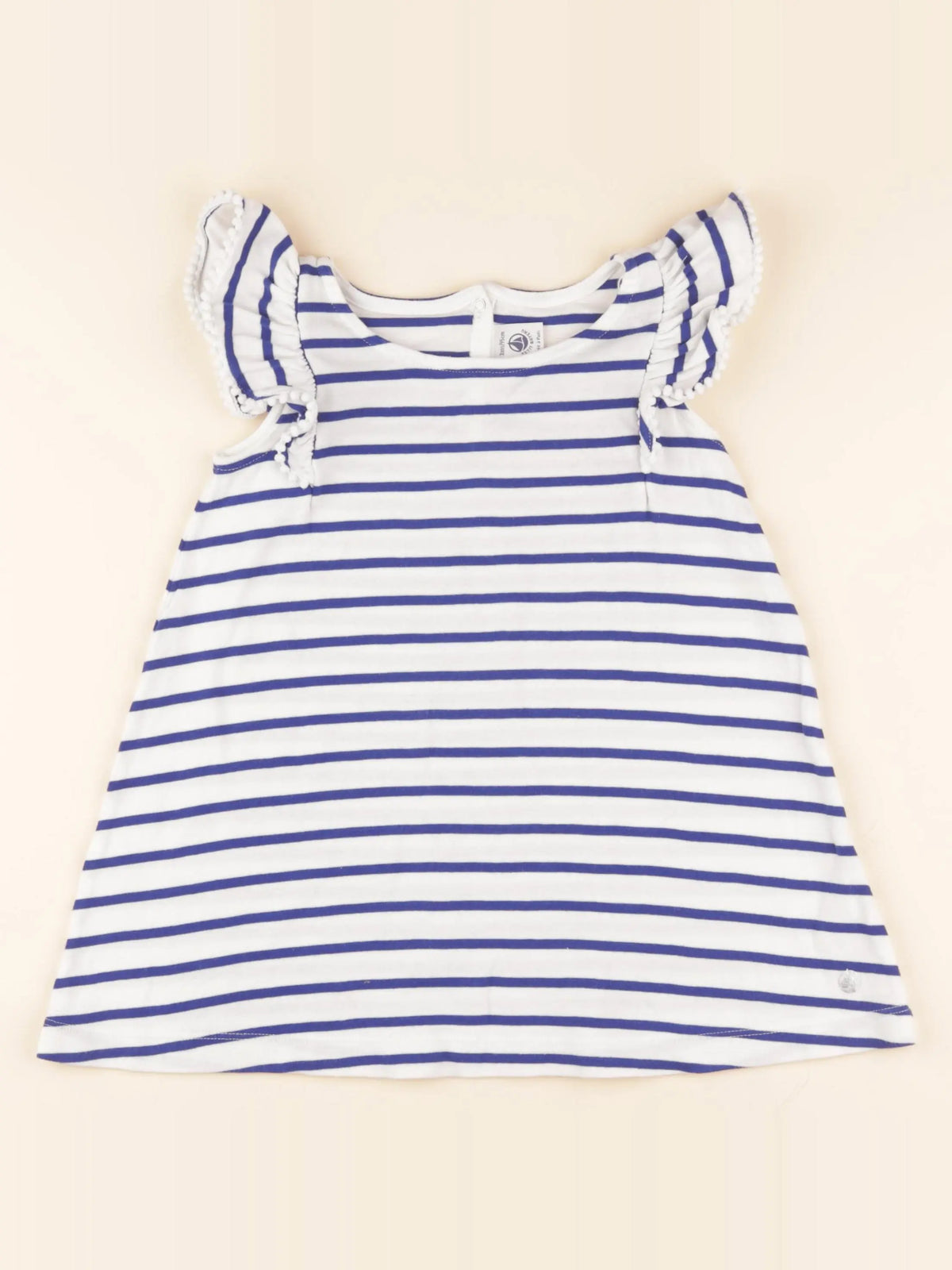 Robe blanc, bleu
