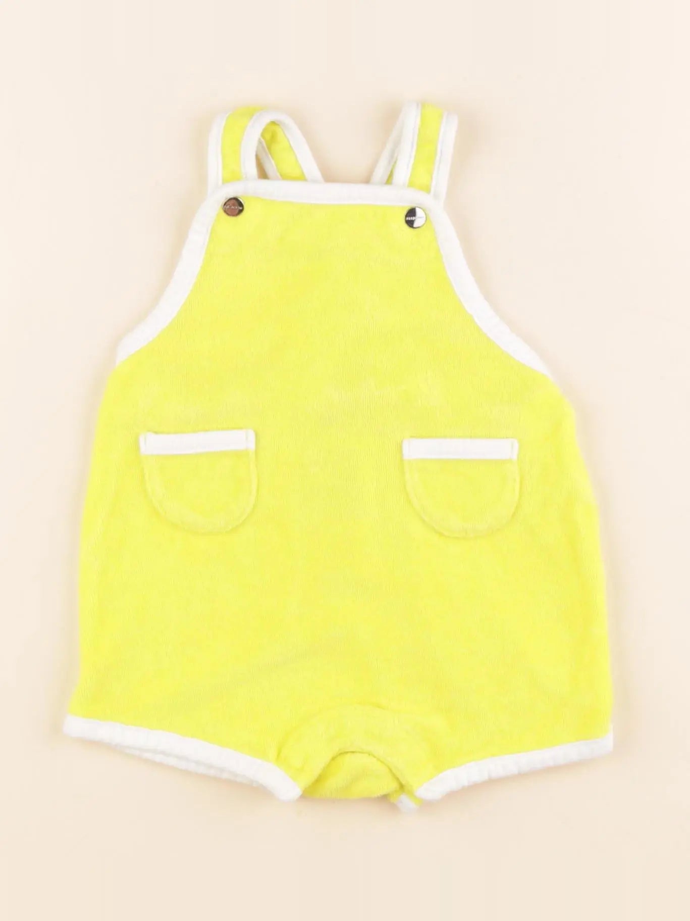Jacadi - combinaison jaune - 6 mois