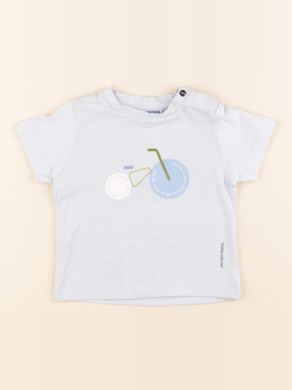 Jacadi - tee-shirt bleu - 6 mois