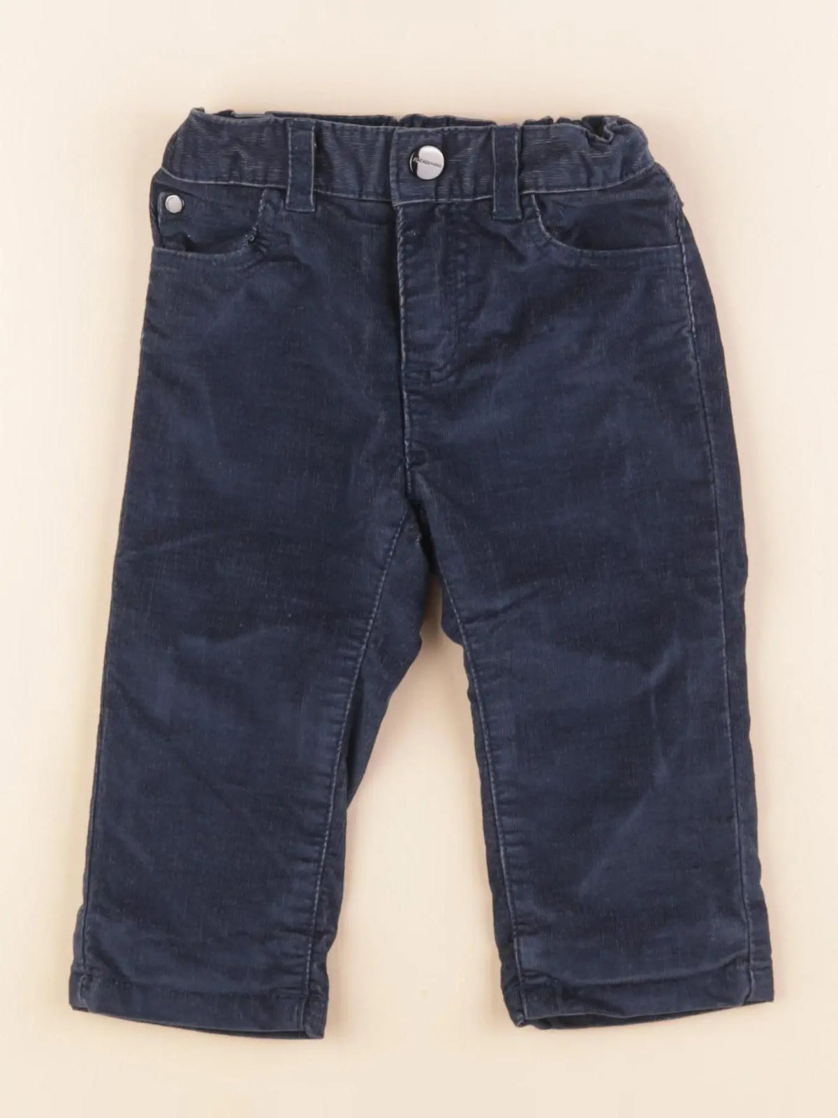 Jacadi - pantalon bleu - 12 mois
