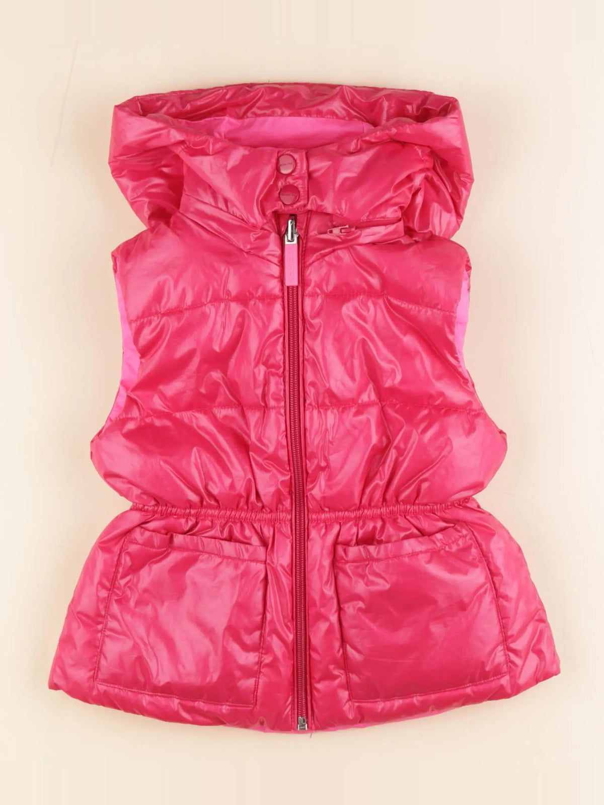 Jacadi - doudoune réversible rose - 5 ans