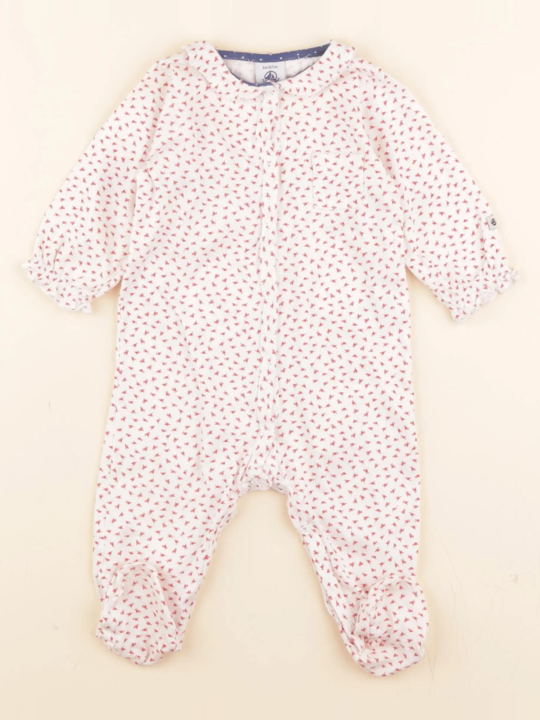 Pyjama coton rouge