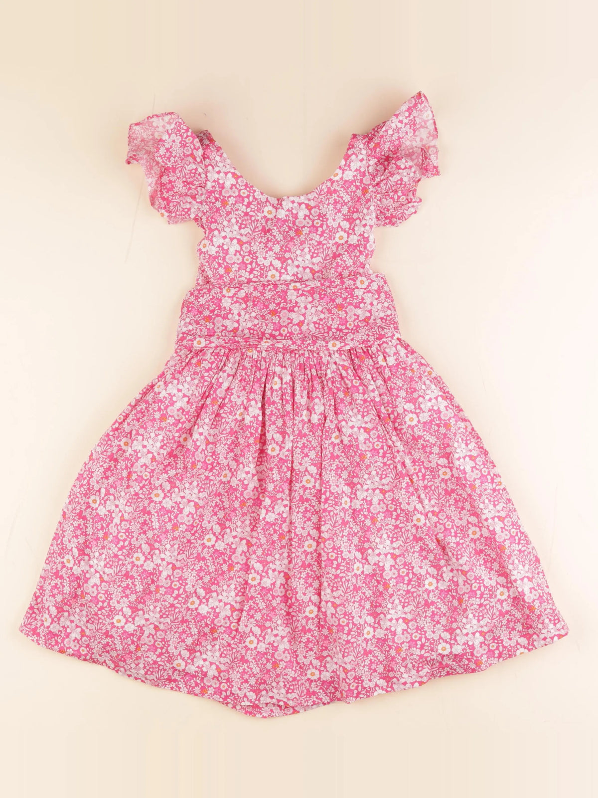 Jacadi - robe liberty rose - 6 ans