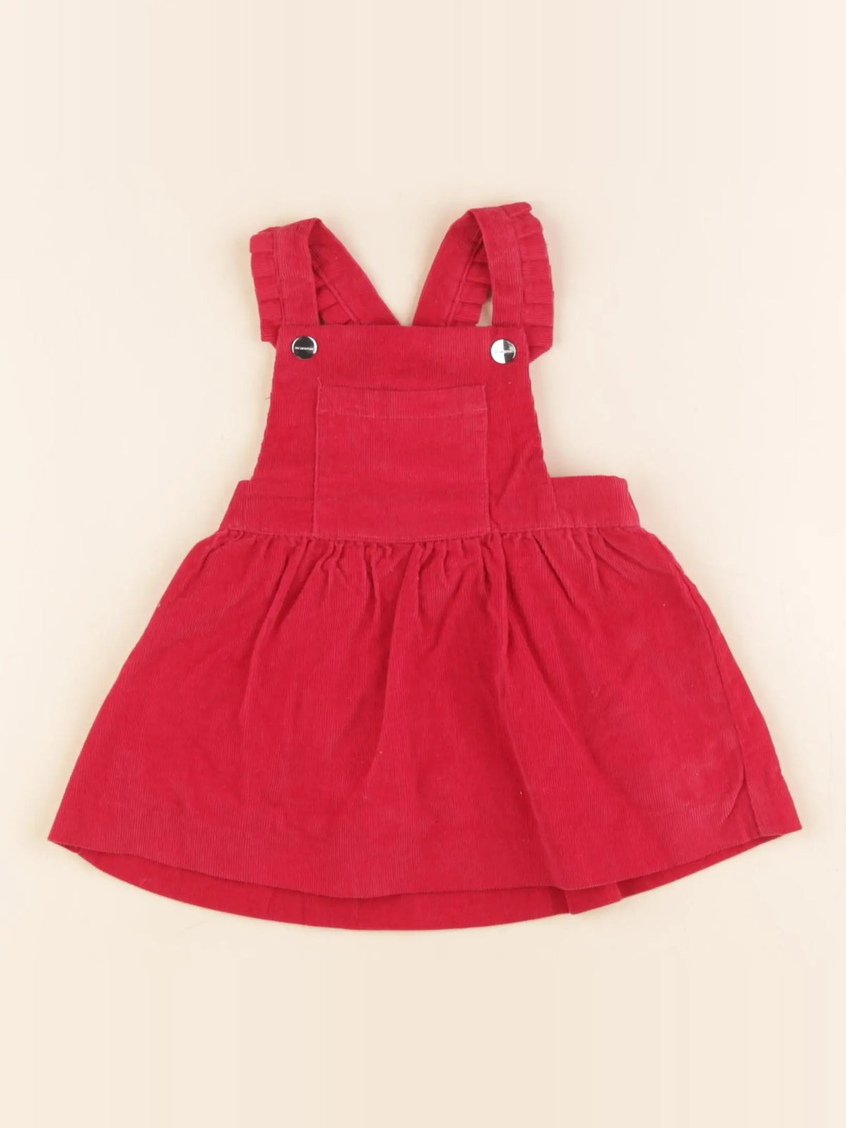 Jacadi - robe rouge - 6 mois