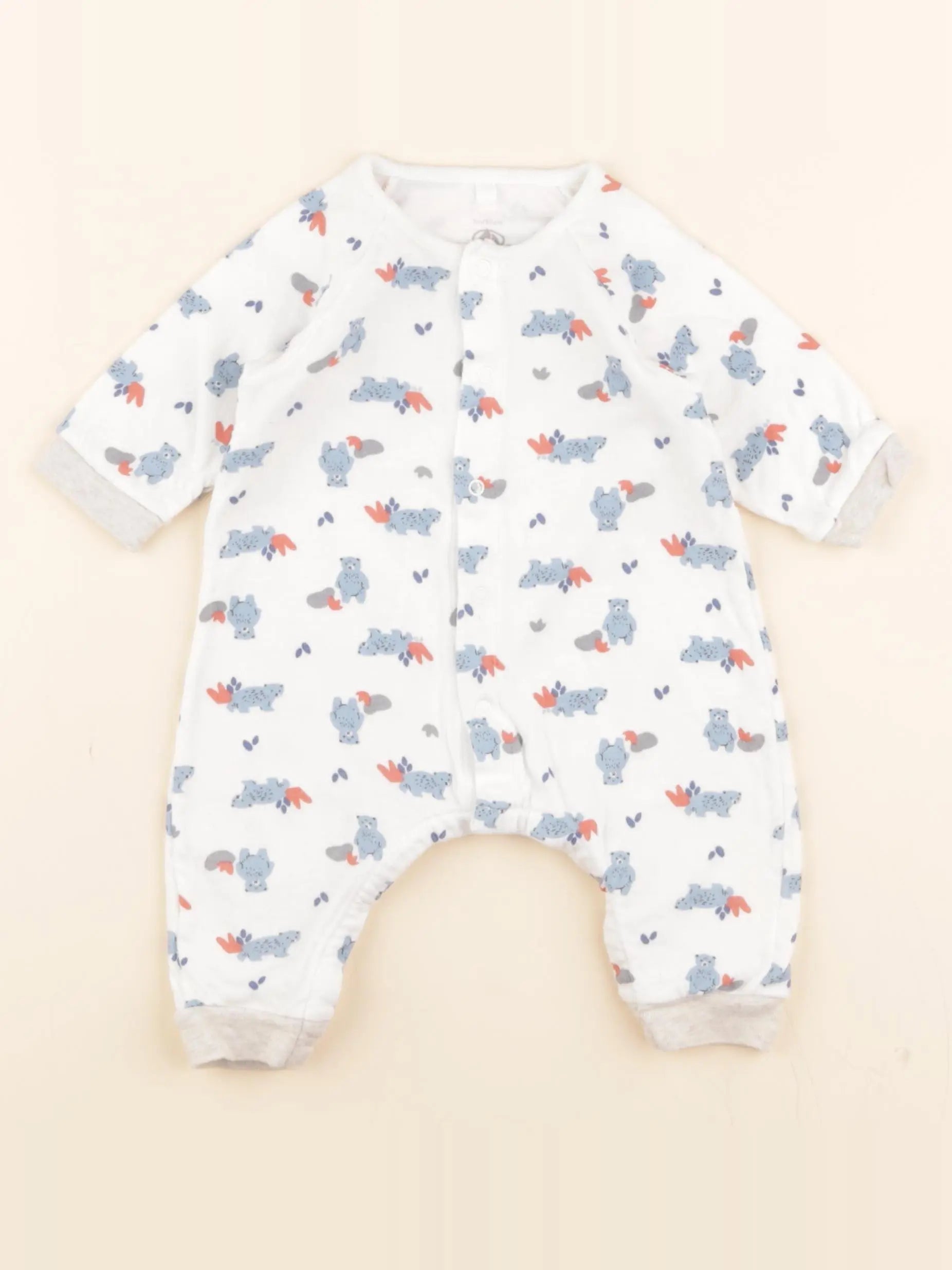 Pyjama coton bleu