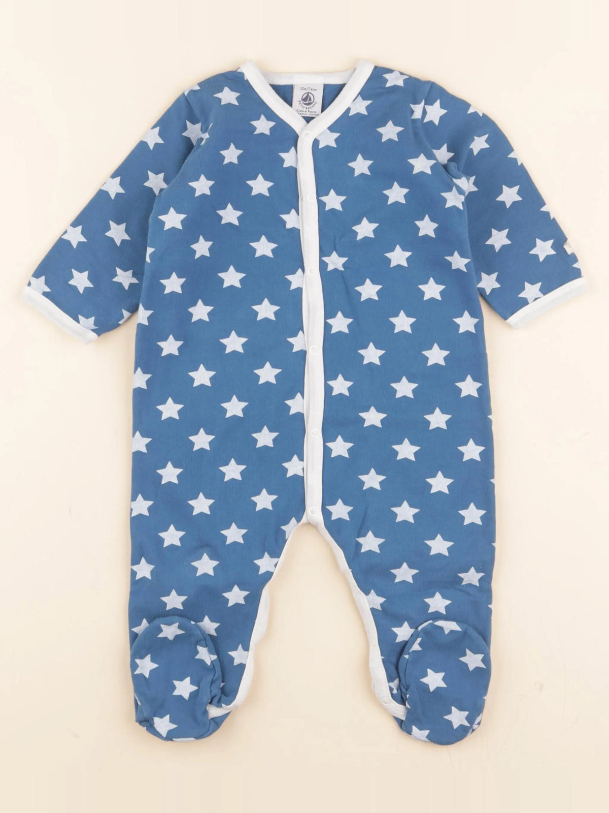 Pyjama coton bleu