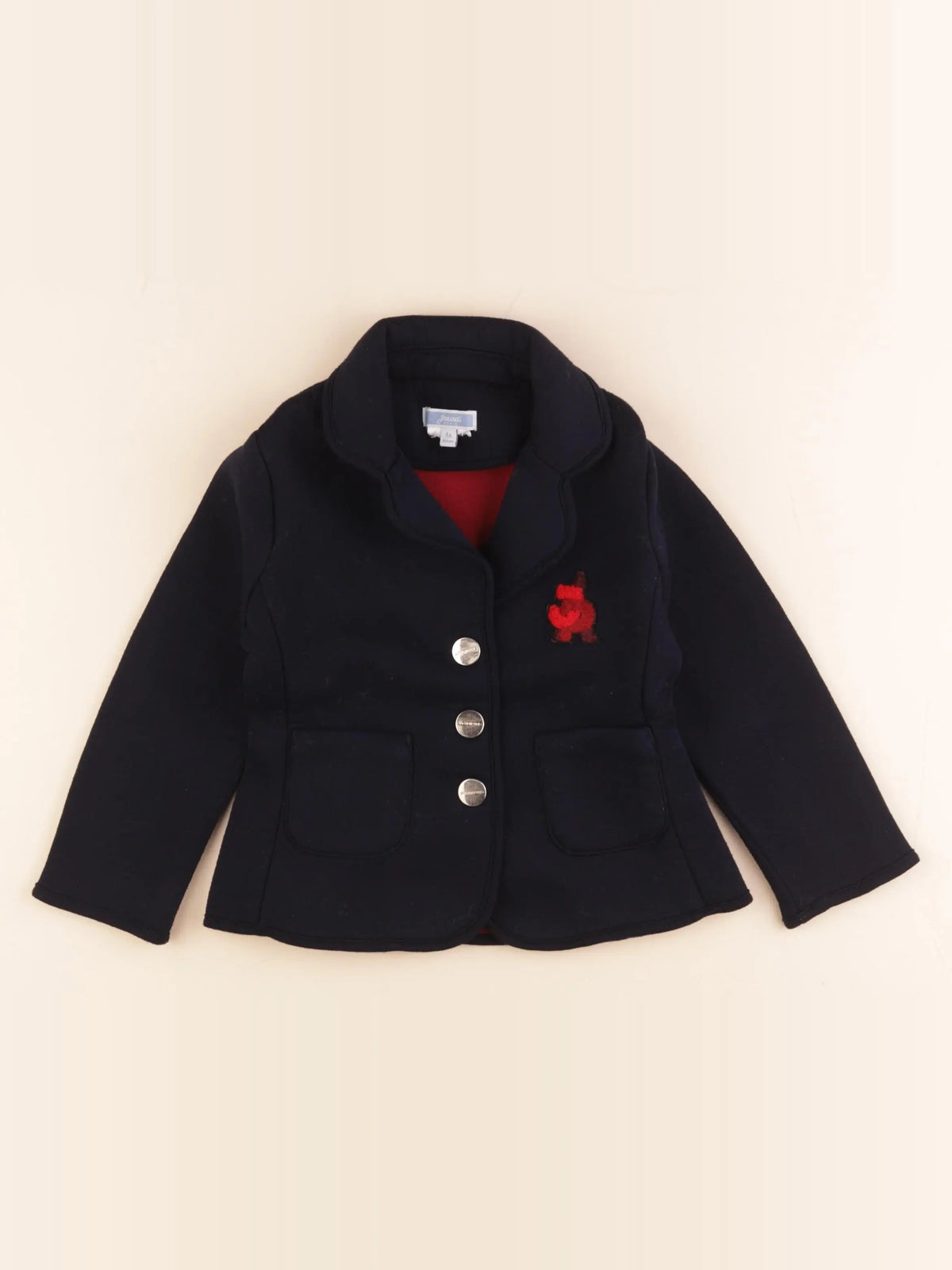 Jacadi - veste bleu - 4 ans