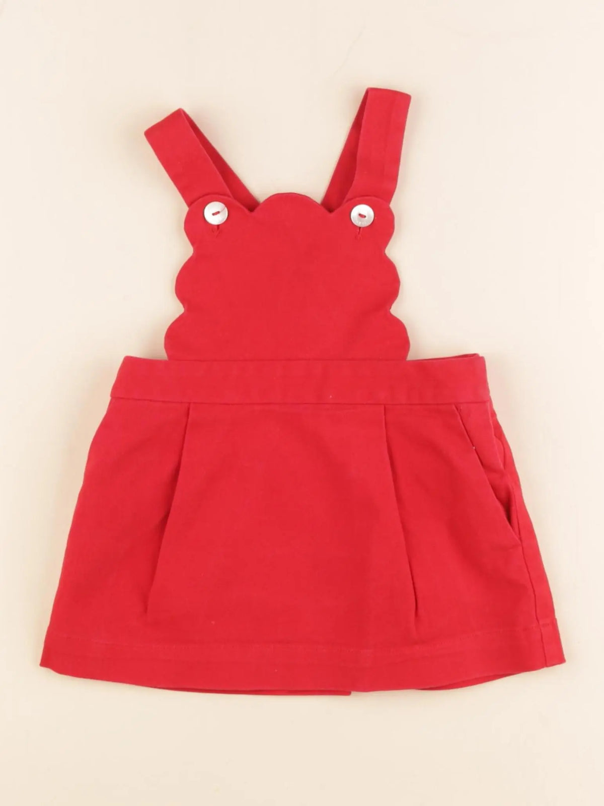Jacadi - robe rouge - 18 mois
