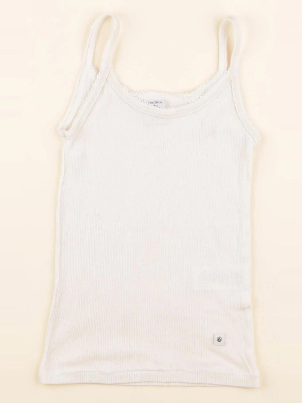 Maillot de corps beige