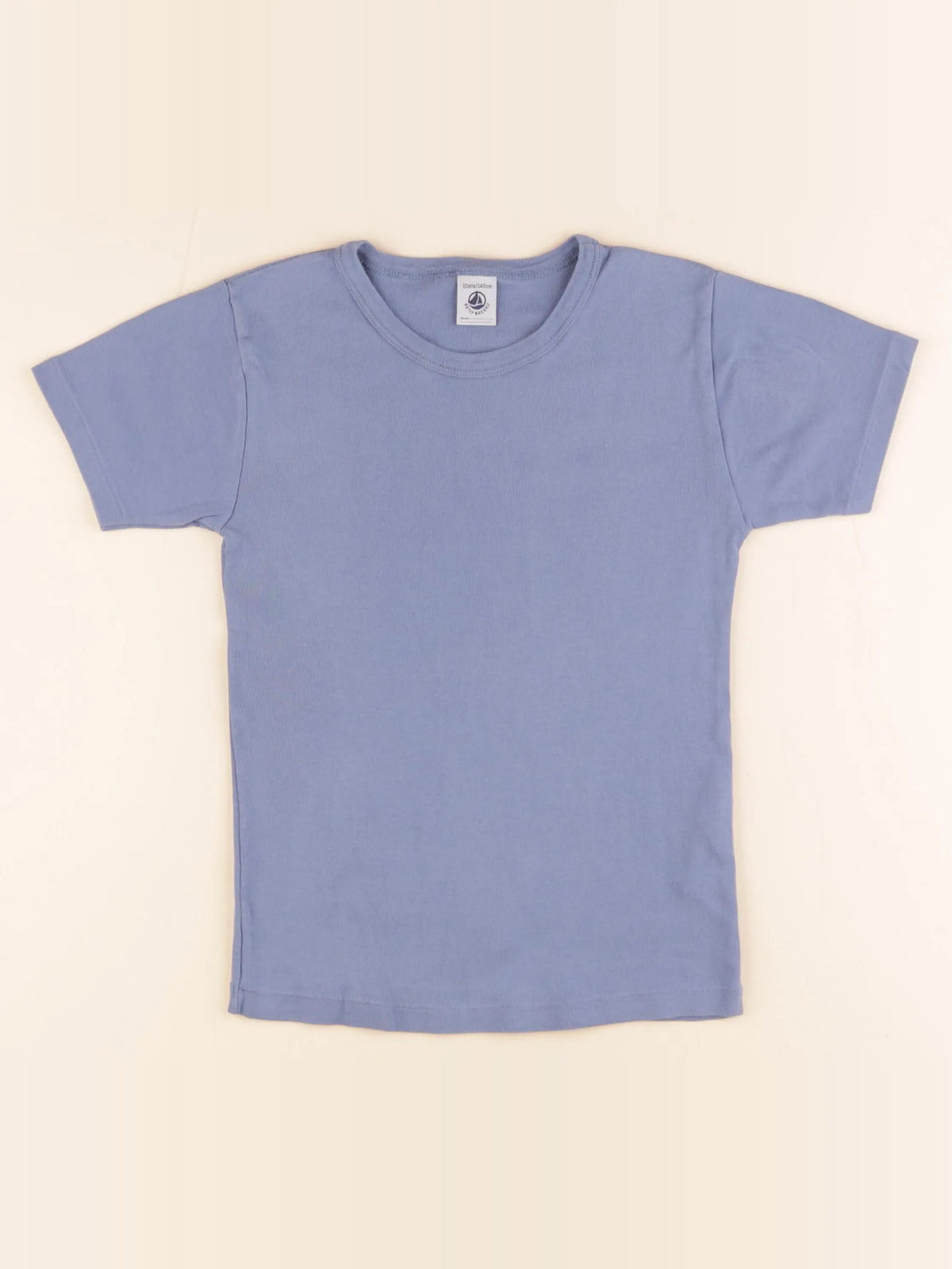 Petit Bateau - maillot de corps bleu - 10 ans